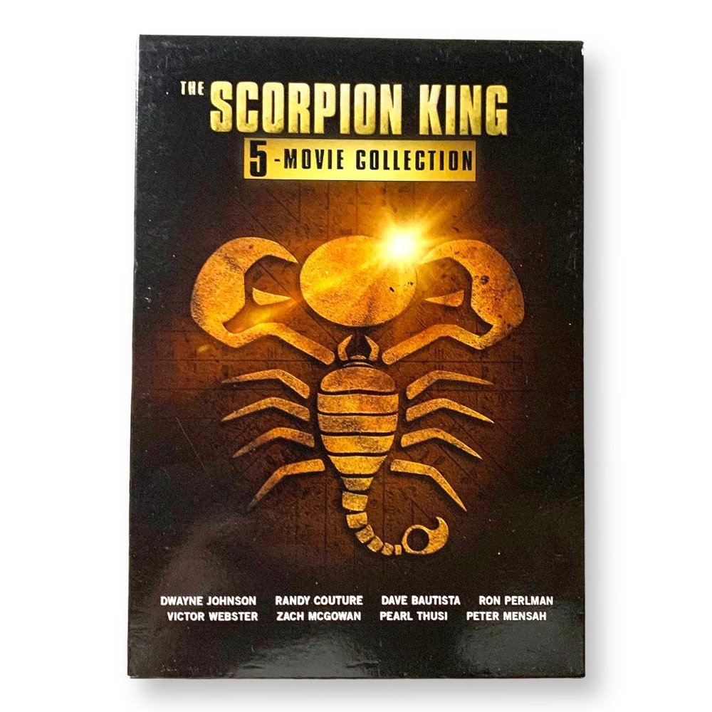 🍁2/$30🍁 The Scorpion King 5-Movie Collection DVD